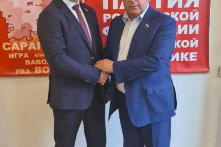 Рабочая поездка Николая Харитонова в Удмуртскую Республику