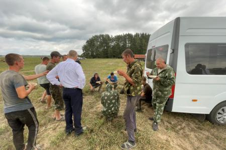 П.Н. Грудинин посетил совхоз "Звениговский" в Республике Марий Эл