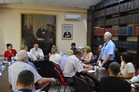 Юрий Афонин в Барнауле провел совещание с активом КПРФ и представителями союзных организаций