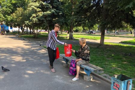 Курск. КПРФ проводит акцию «Красные в городе»