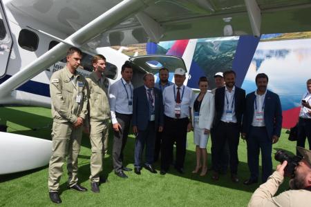 Г.А. Зюганов посетил Международный авиационно-космический салон МАКС-2021 в подмосковном Жуковском. Фоторепортаж