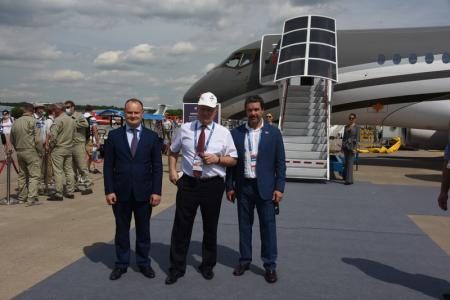 Г.А. Зюганов посетил Международный авиационно-космический салон МАКС-2021 в подмосковном Жуковском. Фоторепортаж