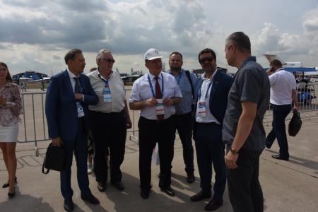 Г.А. Зюганов посетил Международный авиационно-космический салон МАКС-2021 в подмосковном Жуковском. Фоторепортаж
