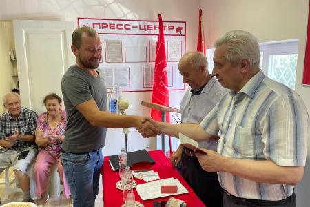 Краснодарский край. Н.И. Осадчий провел рабочее совещание с активом КПРФ Динского района
