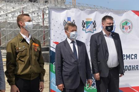 Анатолий Локоть дал старт новому семестру студотрядов