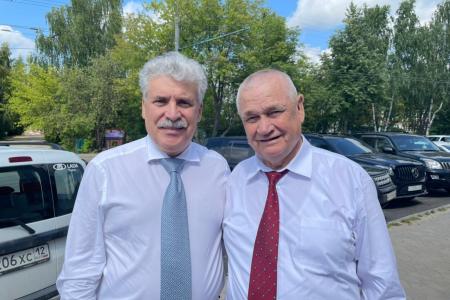 П.Н. Грудинин посетил совхоз "Звениговский" в Республике Марий Эл