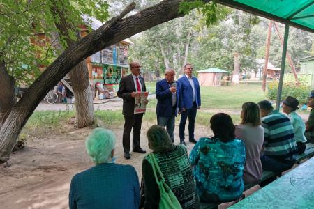Продолжается поездка Николая Харитонова по Оренбургской области