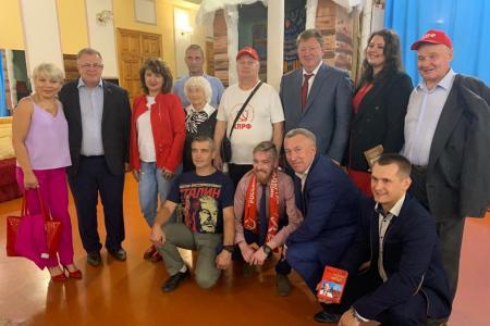 Состоялся рабочий визит заместителя Председателя ЦК КПРФ В.И. Кашина в подмосковный Серпухов