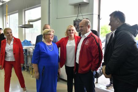Завершился рабочий визит лидера КПРФ Г.А. Зюганова в города Подмосковья