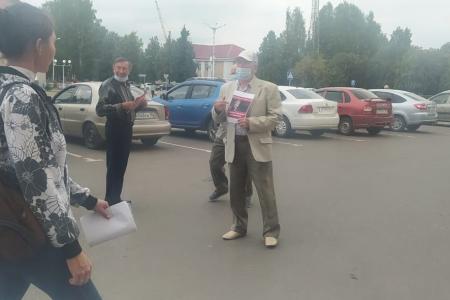В Республике Башкортостан прошла акция в поддержку П.Н. Грудинина