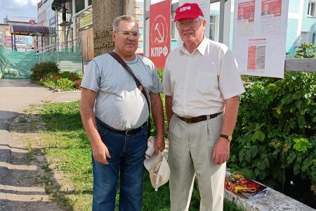 Пикеты в Пермском крае. Город Верещагино ЗА Грудинина!