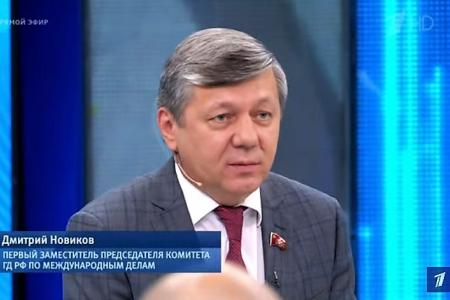 Дмитрий Новиков на Первом канале: «Нормальной страной» Украина действительно была - при Советской власти»