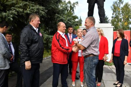 Завершился рабочий визит лидера КПРФ Г.А. Зюганова в города Подмосковья