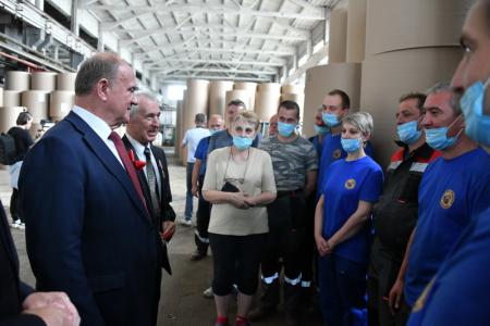 Завершился рабочий визит Г.А. Зюганова в Орел