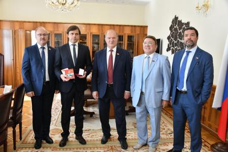Завершился рабочий визит Г.А. Зюганова в Орел