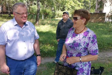 Московская область. Депутат-коммунист Александр Наумов провел встречи с жителями города Ступино