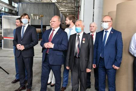 Завершился рабочий визит Г.А. Зюганова в Орел