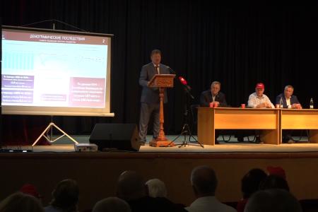 Состоялся рабочий визит заместителя Председателя ЦК КПРФ В.И. Кашина в подмосковный Серпухов
