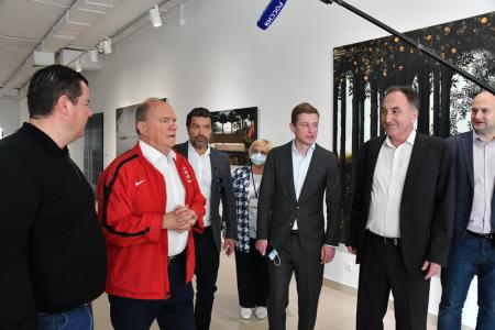 Г.А. Зюганов посетил Музейно-выставочный комплекс "Новый Иерусалим"
