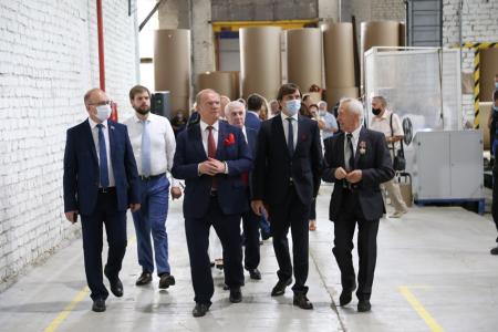 Продолжается рабочий визит Г.А. Зюганова в Орел