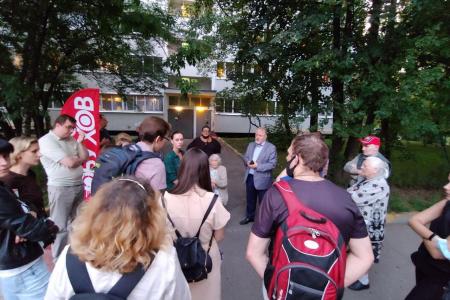 Москва. «Народная приемная» КПРФ в ВАО. Встречи в Восточном Измайлово