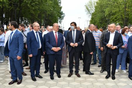 Завершился рабочий визит Г.А. Зюганова в Орел