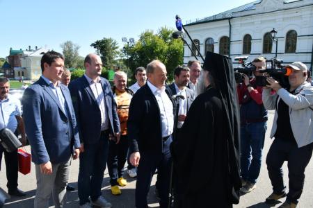 Г.А. Зюганов посетил Музейно-выставочный комплекс "Новый Иерусалим"