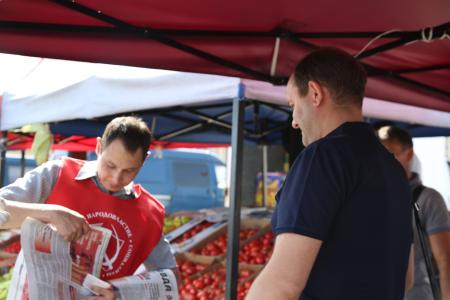 Александр Ющенко проверил цены на продукты питания в Уфе