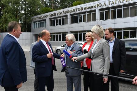 Лидер КПРФ Г.А. Зюганов прибыл с рабочим визитом в Звездный городок Подмосковья
