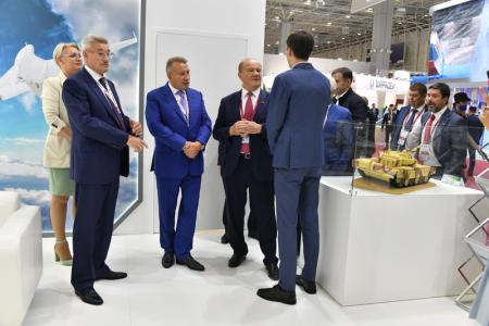 Г.А. Зюганов принял участие в церемонии открытия Международного военно-технического форума «АРМИЯ – 2021» и Армейских международных игр – 2021