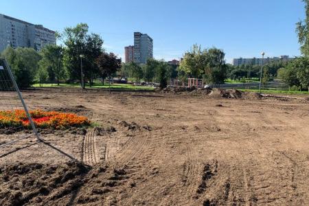 Москва. "Народная приемная" КПРФ в ВАО. Реконструкция Гольяновского парка и все прелести "бордюринга""
