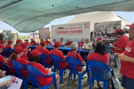 Александр Тарнаев: Лагерь «Молодая Гвардия» в Донузлаве должен стать государственным и постоянно действующим