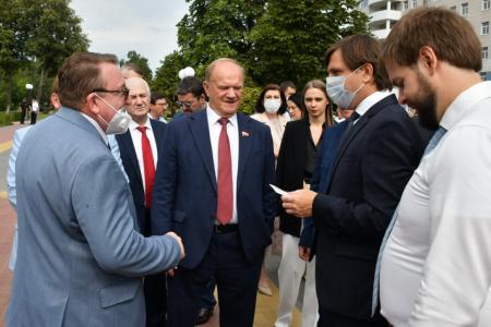 Завершился рабочий визит Г.А. Зюганова в Орел