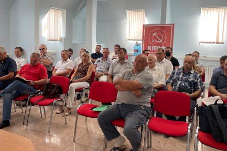 В Краснодарском крае состоялось совещание руководителей крайкома КПРФ с коммунистами-кандидатами в органы местного самоуправления