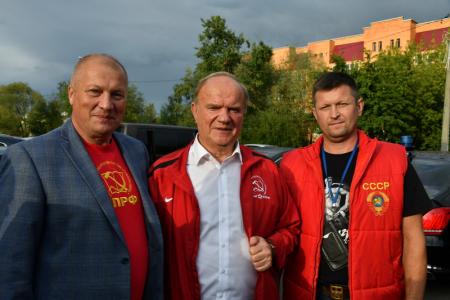 Завершился рабочий визит лидера КПРФ Г.А. Зюганова в города Подмосковья