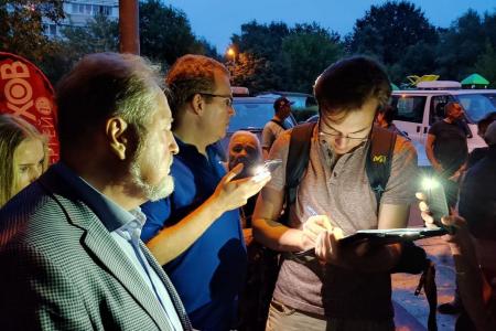 Москва. «Народная приемная» КПРФ в ВАО. Встречи в Восточном Измайлово