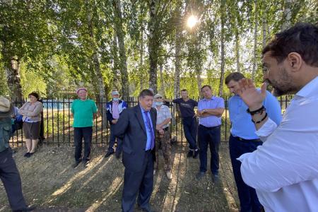 Александр Ющенко встретился с деревенскими жителями Башкирии