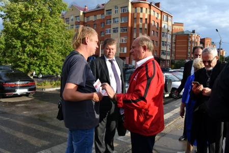 Завершился рабочий визит лидера КПРФ Г.А. Зюганова в города Подмосковья