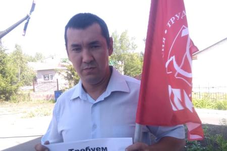 В Республике Башкортостан прошла акция в поддержку П.Н. Грудинина