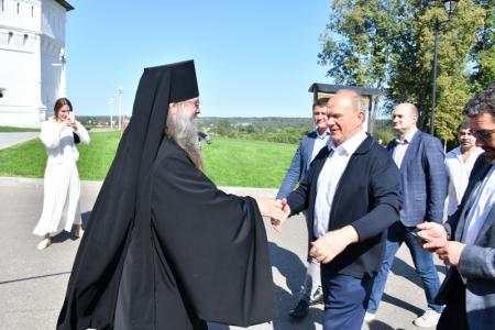 Г.А. Зюганов посетил Музейно-выставочный комплекс "Новый Иерусалим"