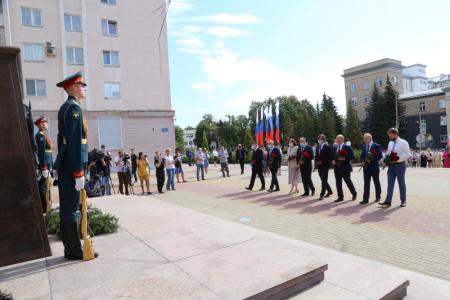Г.А. Зюганов принимает участие в торжественных мероприятиях в Орле