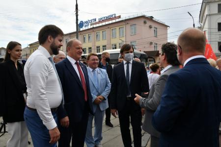 Завершился рабочий визит Г.А. Зюганова в Орел