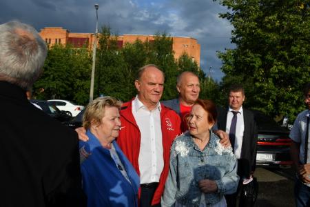 Завершился рабочий визит лидера КПРФ Г.А. Зюганова в города Подмосковья