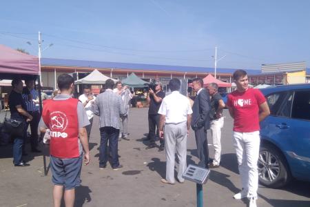 В Республике Башкортостан прошла акция в поддержку П.Н. Грудинина