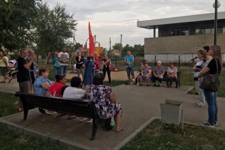 Саратовская область. Встречи Ольги Алимовой с избирателями