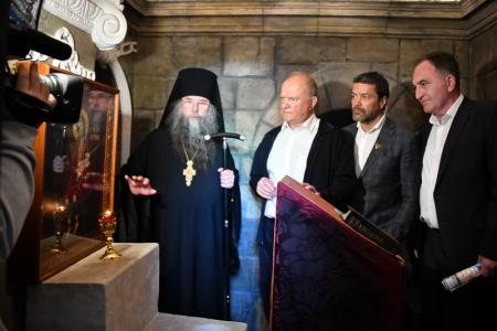 Г.А. Зюганов посетил Музейно-выставочный комплекс "Новый Иерусалим"