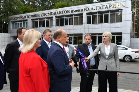 Лидер КПРФ Г.А. Зюганов прибыл с рабочим визитом в Звездный городок Подмосковья