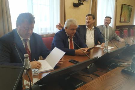 Академик В.И. Кашин встретился с губернатором Ставрополья Владимировым
