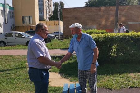 Московская область. Депутат-коммунист Александр Наумов провел встречи с жителями города Ступино