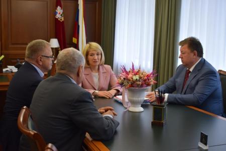 Состоялся рабочий визит заместителя Председателя ЦК КПРФ В.И. Кашина в подмосковный Серпухов
